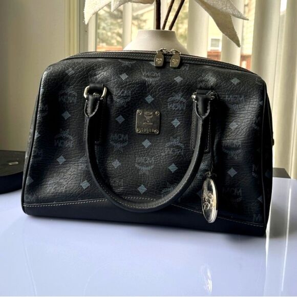 MCM Visetos Boston Bag - Picture 2 of 16